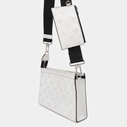 Louis Vuitton Optical White Monogram Taiga Leather Gaston Wearable Wallet  