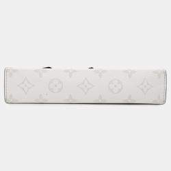 Louis Vuitton Optical White Monogram Taiga Leather Gaston Wearable Wallet  