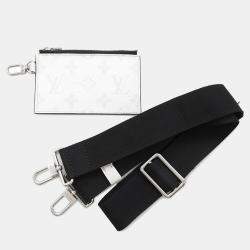 Louis Vuitton Optical White Monogram Taiga Leather Gaston Wearable Wallet  