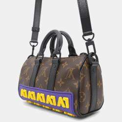 Louis Vuitton Noir/Brown Monogram LV Keepall XS Shoulder Bag