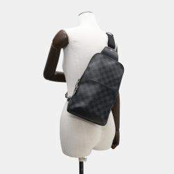 Louis Vuitton Noir Damier Graphite Avenue Sling Bag 