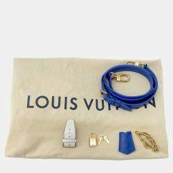 Louis Vuitton White Monogram LVx NBA Keepall Bandouliere 55 Duffel Bag