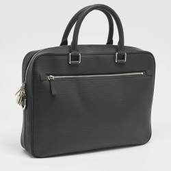 Louis Vuitton Black Epi Leather Porte Documents Jour Bag