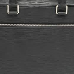 Louis Vuitton Black Epi Leather Porte Documents Jour Bag