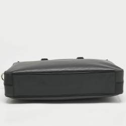 Louis Vuitton Black Epi Leather Porte Documents Jour Bag