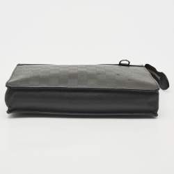 Louis Vuitton Black Damier Infini Leather Standing Pouch