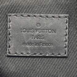 Louis Vuitton Black Damier Infini Leather Standing Pouch