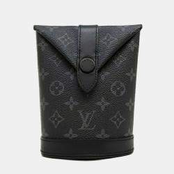 Louis Vuitton Black PVC Eclipse Envelope Pouch Bag