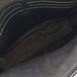 Louis Vuitton Black Leather Eclipse Pochette Voyage MM bag
