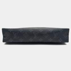 Louis Vuitton Black Leather Eclipse Pochette Voyage MM bag