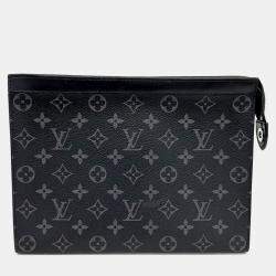 Louis Vuitton Black PVC Eclipse Pochette Voyage MM bag