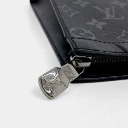 Louis Vuitton Black PVC Eclipse Pochette Voyage MM bag