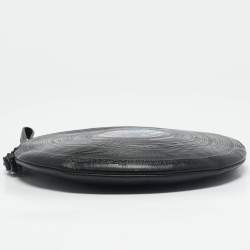 Louis Vuitton Black Leather 1854 Disc Pouch 