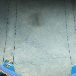 Louis Vuitton Blue Epi Leather Keepall 55 Bag