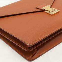 Louis Vuitton Cipango Gold Epi Leather Serviette Conseiller Briefcase