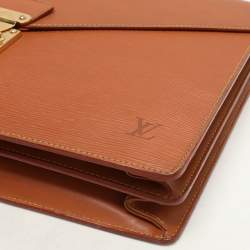 Louis Vuitton Cipango Gold Epi Leather Serviette Conseiller Briefcase