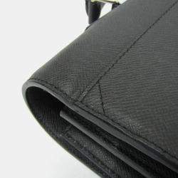 Louis Vuitton Black Taiga Leather Serviette Robusto 2 Business Briefcase Bag