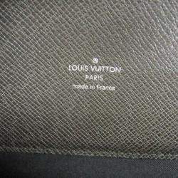 Louis Vuitton Black Taiga Leather Serviette Robusto 2 Business Briefcase Bag