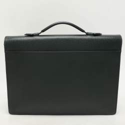 Louis Vuitton Episea Taiga Leather Serviette Kourad Briefcase