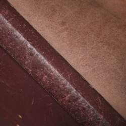 Louis Vuitton Burgundy Taiga Leather Serviette Kourad Briefcase