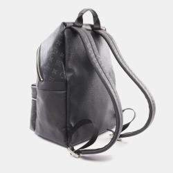 Louis Vuitton Black Monogram Eclipse Taiga Discovery PM Backpack Bag 