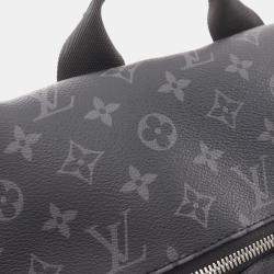 Louis Vuitton Black Monogram Eclipse Taiga Discovery PM Backpack Bag 