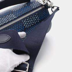 Louis Vuitton Coated Canvas Leather Soft Polochon PM Damier Heritage Handbag