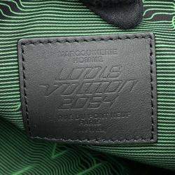 Louis Vuitton  Noir/Green 3D Monogram Reversible Nylon Keepall Bandouliere 50 Shoulder Bag