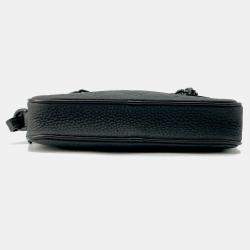 Louis Vuitton Noir Monogram Taurillon Pochette Volga Shoulder Bag
