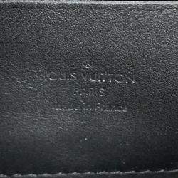 Louis Vuitton Noir Monogram Taurillon Pochette Volga Shoulder Bag
