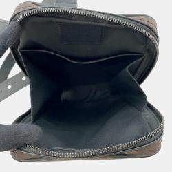 Louis Vuitton Noir Monogram / Solar Powered Ray Utility Side Bag 