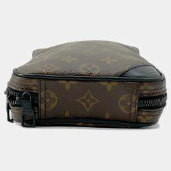 Louis Vuitton Noir Monogram / Solar Powered Ray Utility Side Bag 