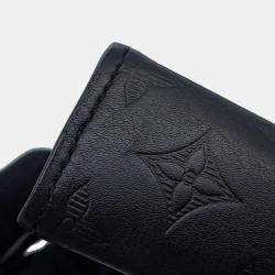Louis Vuitton Black Monogram Shadow Gaston Wearable Wallet