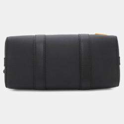 Louis Vuitton City Keepall Noir Grain Leather Damier - Distorted