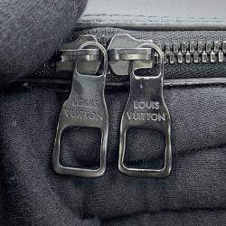 Louis Vuitton City Keepall Noir Grain Leather Damier - Distorted