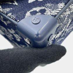 Louis Vuitton Mini Soft Trunk Navy Monogram / Tapestry