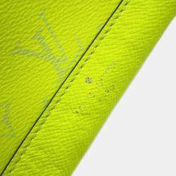 Louis Vuitton Jaune Monogram Taiga Leather Duo Sling Bag