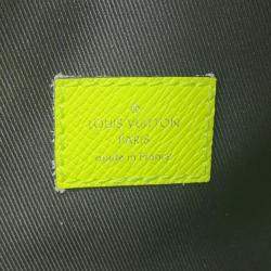 Louis Vuitton Jaune Monogram Taiga Leather Duo Sling Bag