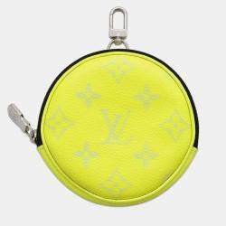 Louis Vuitton Jaune Monogram Taiga Leather Duo Sling Bag