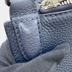 Louis Vuitton Indigo Blue Taurillon Leather Eastside Zipped Tote Bag