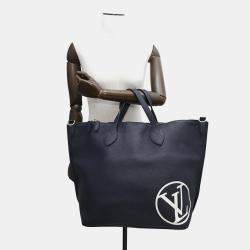 Louis Vuitton Indigo Blue Taurillon Leather Eastside Zipped Tote Bag