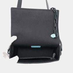 Louis Vuitton Steamer Wearable Wallet Gray/Turquoise Monogram Eclipse Reverse
