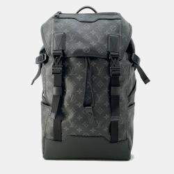 Louis Vuitton Black Monogram Eclipse Canvas Get Away Backpack