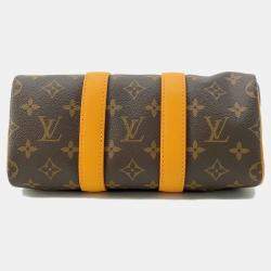 Louis Vuitton Brown Monogram Canvas Keepall Bandouliere Shoulder Bag