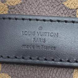 Louis Vuitton Brown Monogram Canvas Keepall Bandouliere Shoulder Bag