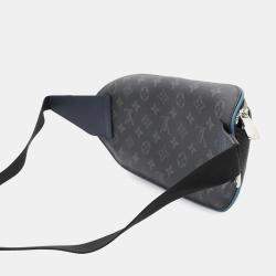 Louis Vuitton Black Epi Leather Monogram Eclipse Bumbag