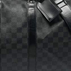 Louis Vuitton Damier Graphite Canvas Keepall Bandouliere 45 Bag