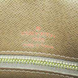  Louis Vuitton Brown Damier Ebene Canvas Voyage Document Bag 
