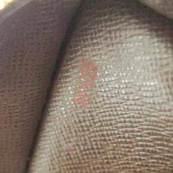  Louis Vuitton Brown Damier Ebene Canvas Voyage Document Bag 