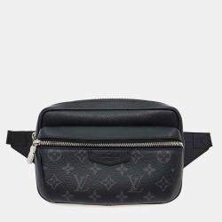 Louis Vuitton Noir Taiga Leather Monogram Eclipse PM Bumbag